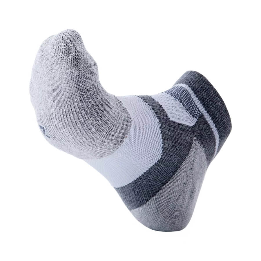 V Shape Arch Support Sporty No Show Socks-M